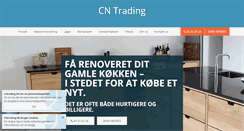 Desktop Screenshot of cntrading.dk